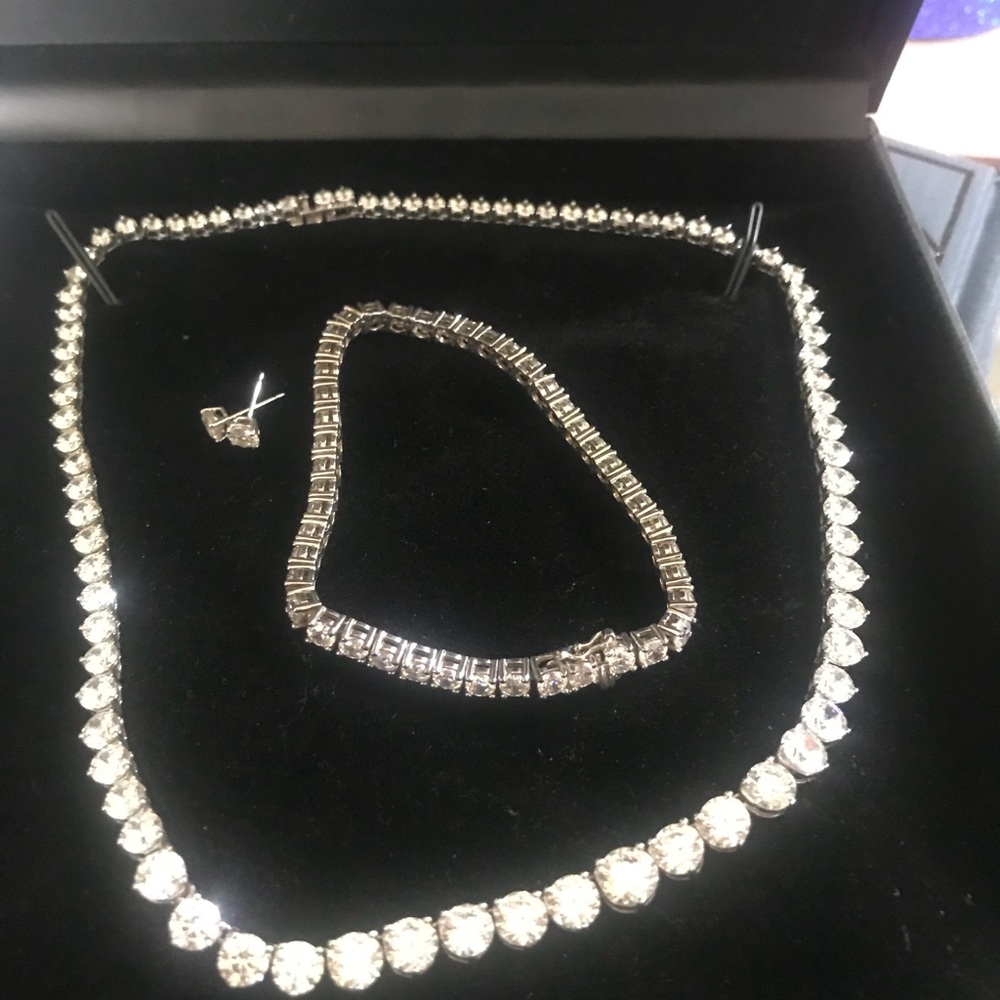 Swarovski Tennis Set